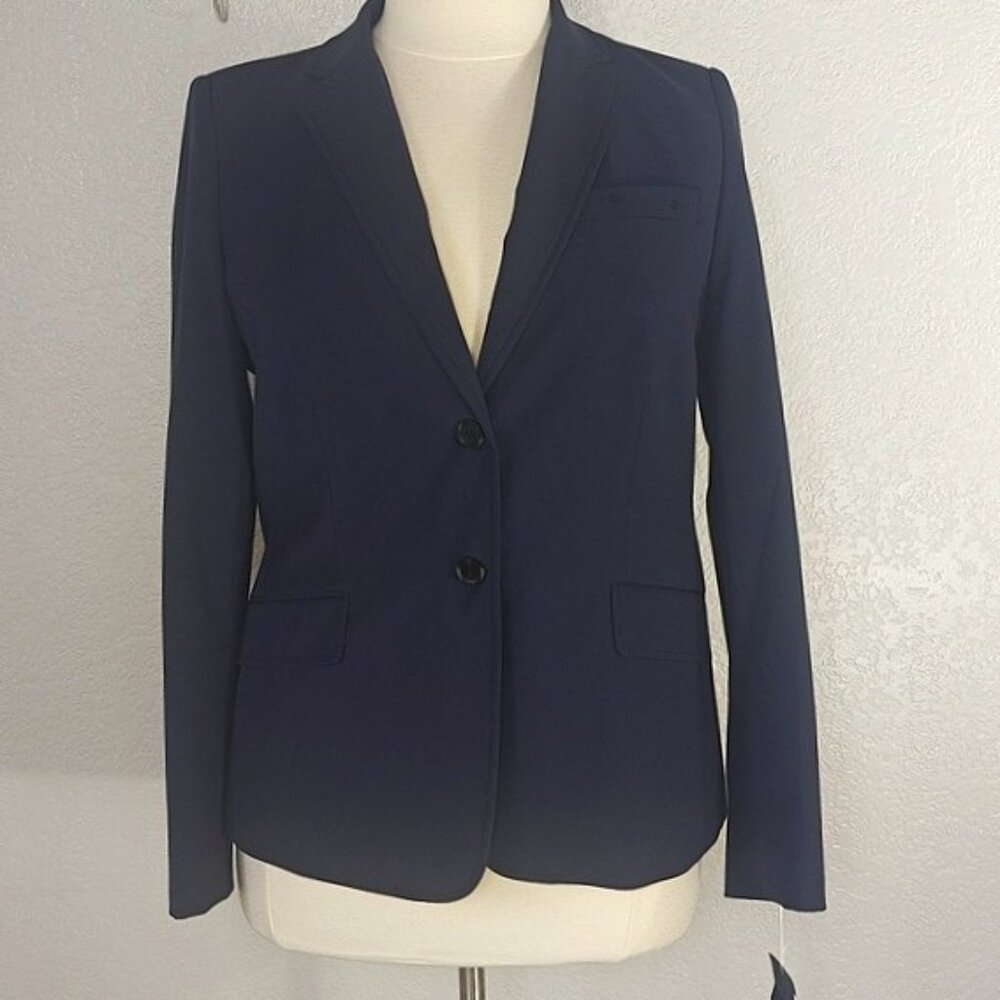 American Airlines Size 14 Navy Blazer by Lands' End